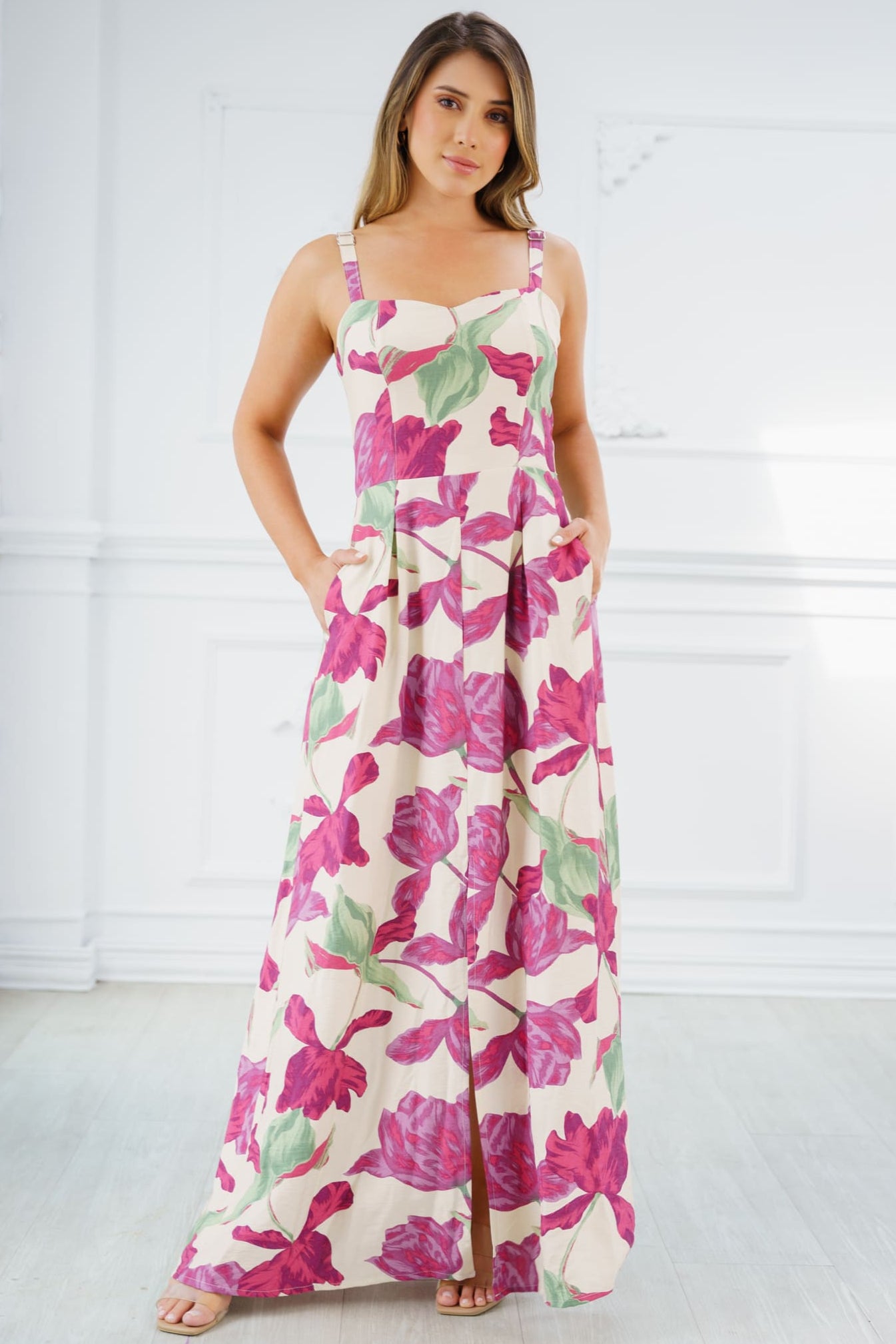 Vestido largo mujer Adele – Boral