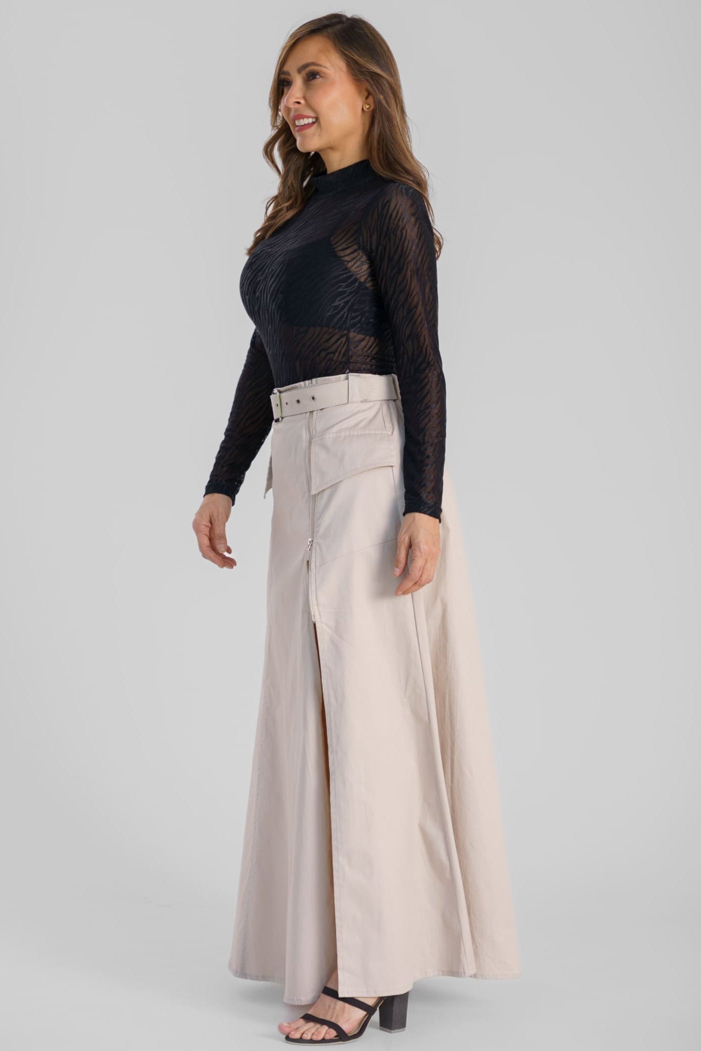 Falda Larga para mujer elegante