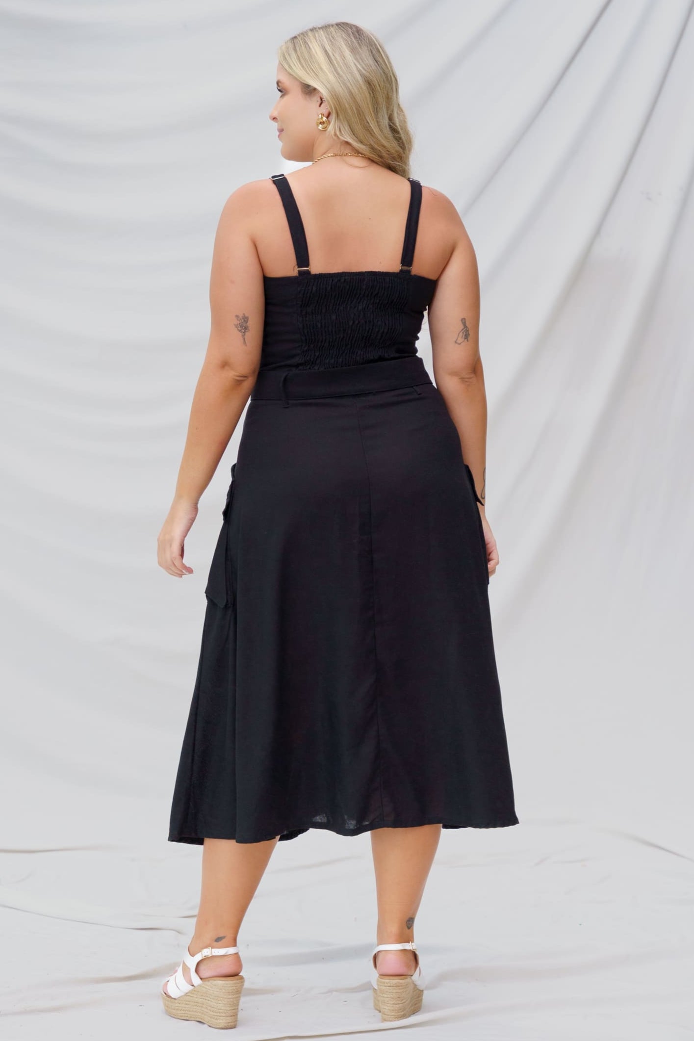 Vestido largo elegante mujer - Cuba