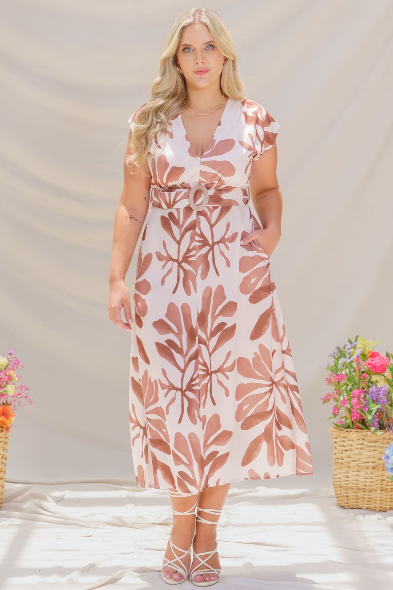 Vestido elegante mujer - Laos