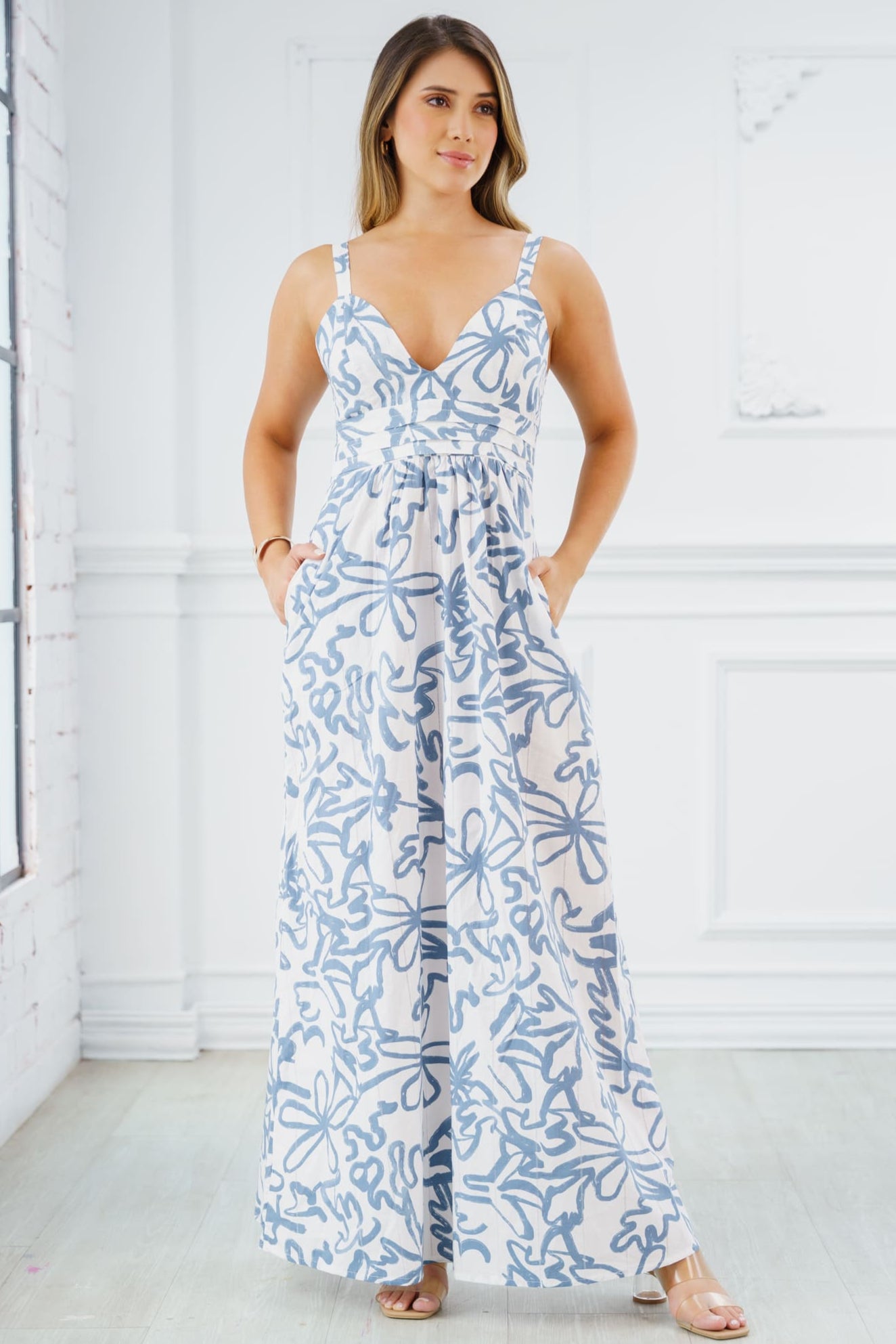 Vestido largo mujer Roma – Boral