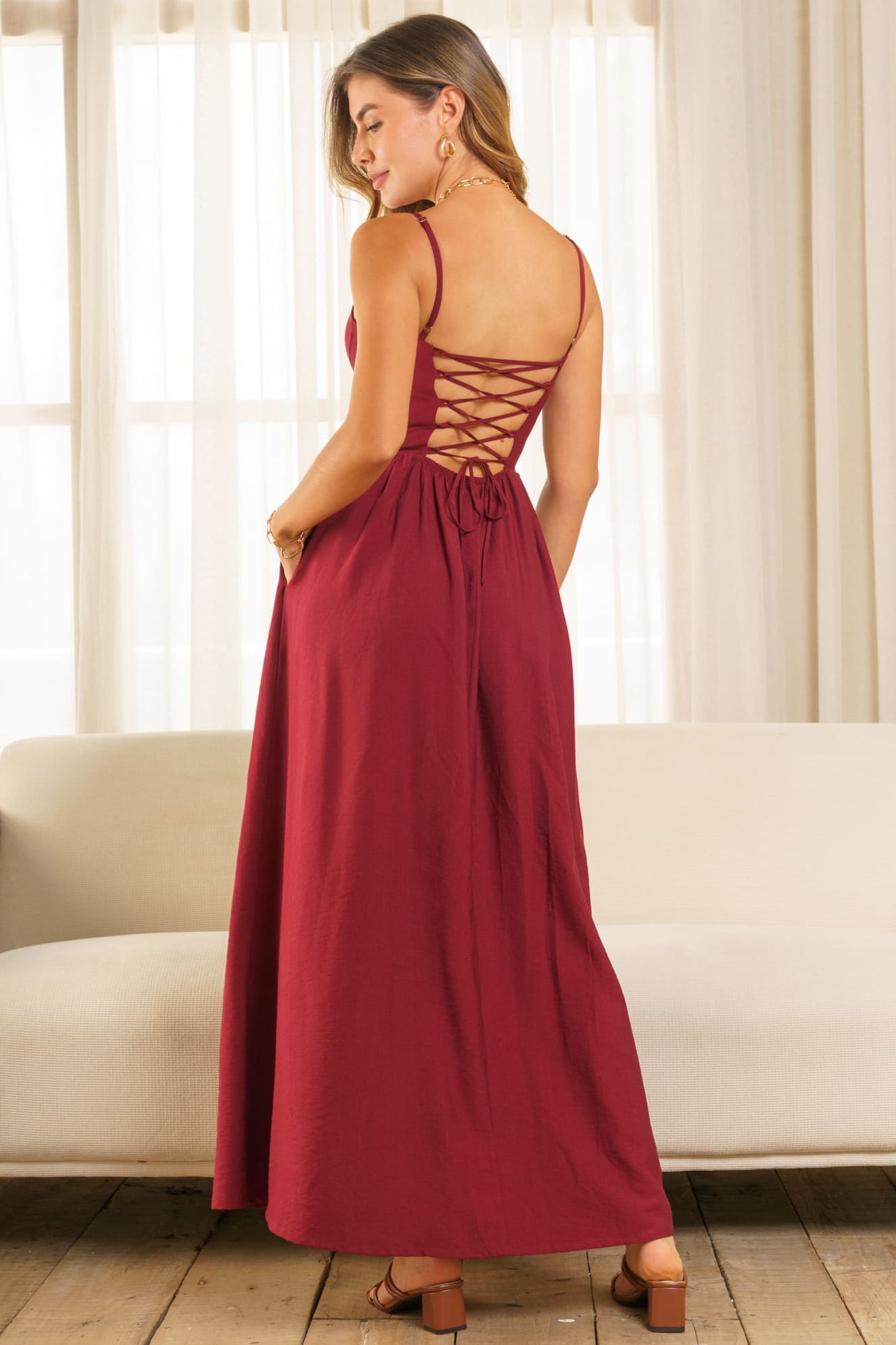 Vestido elegante mujer - Tina