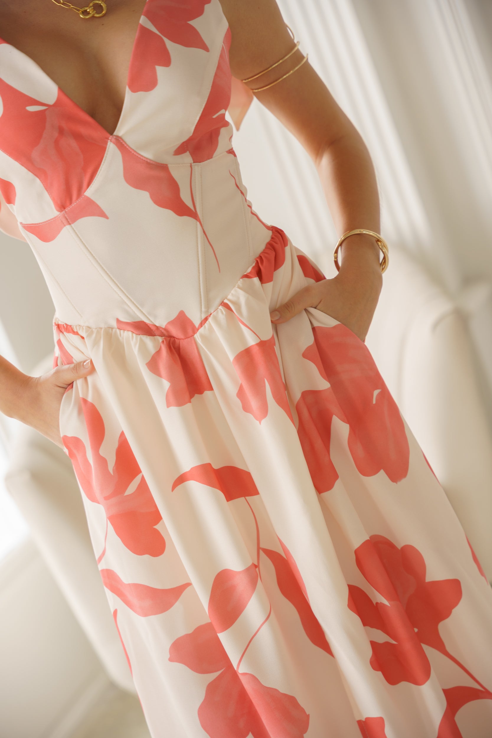 Vestido Largo Estilo Corset - Kasan