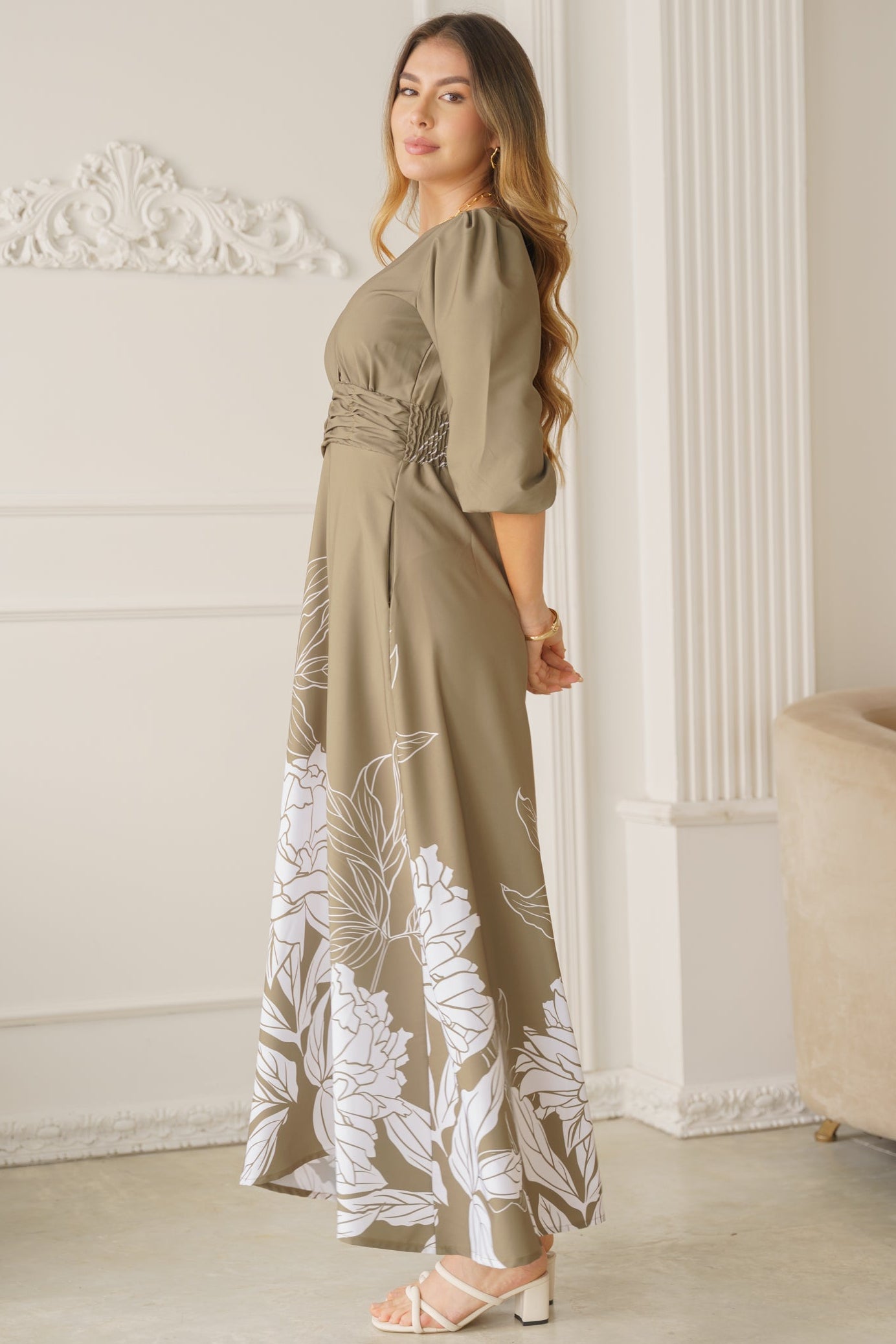 Vestido de Mangas Elegante - Kate