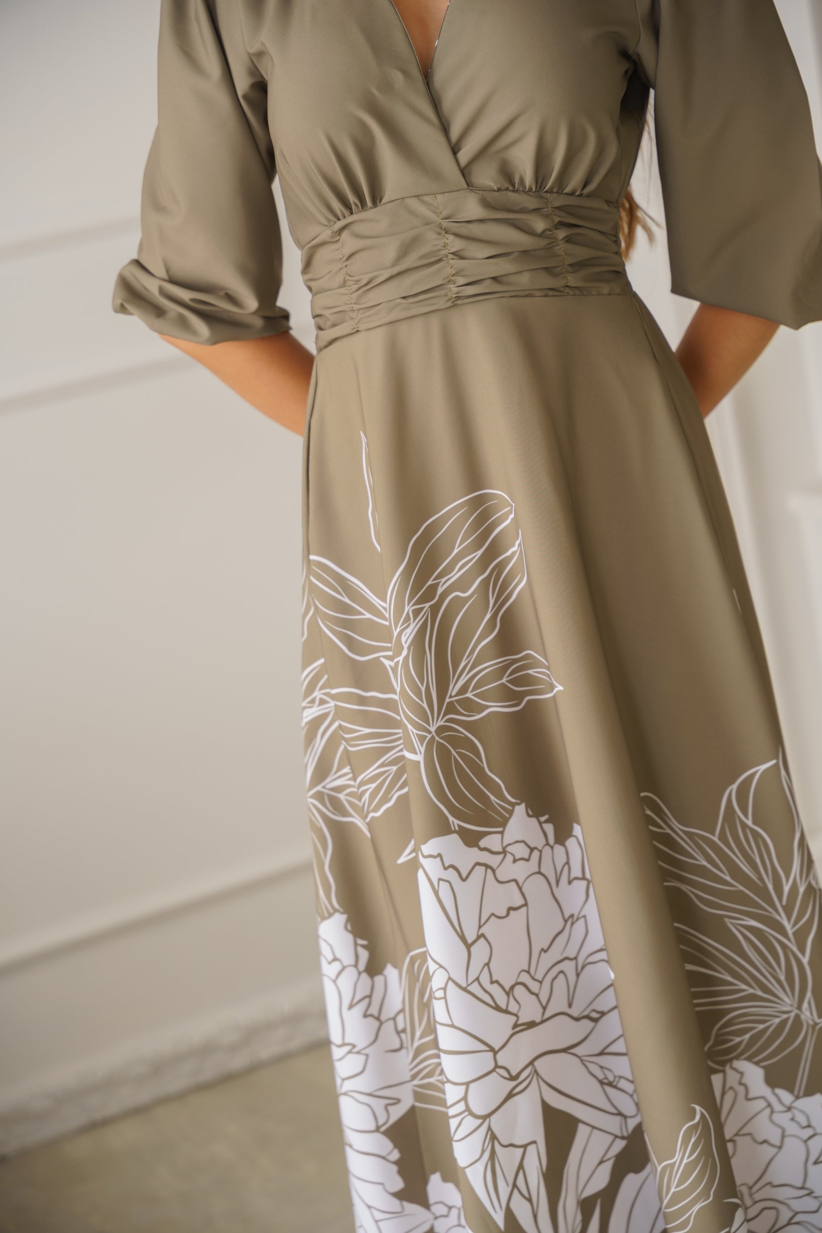 Vestido de Mangas Elegante - Kate