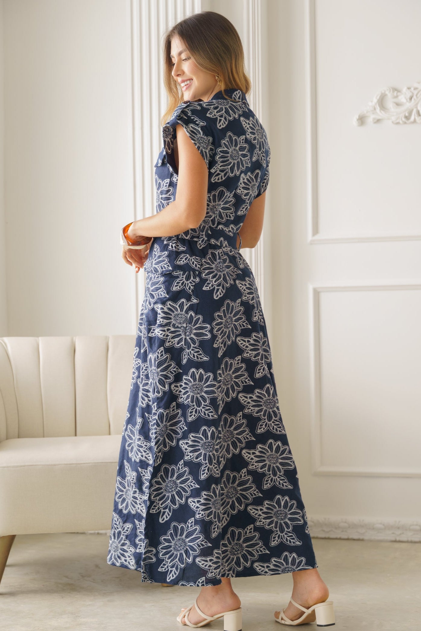 Vestido de mangas - Kobee