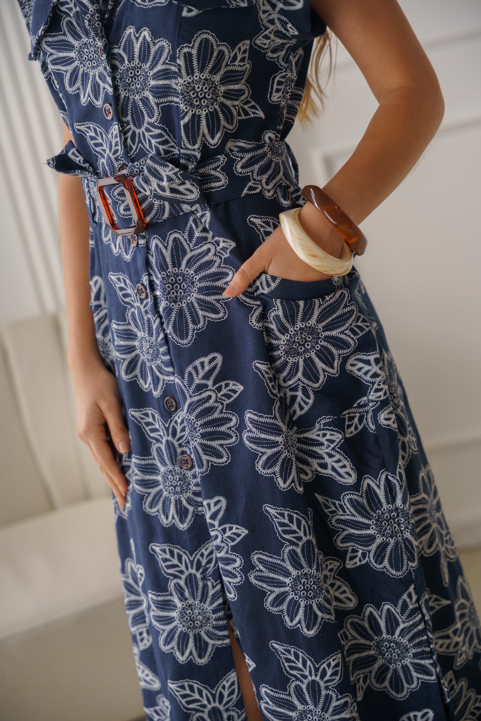 Vestido de mangas - Kobee