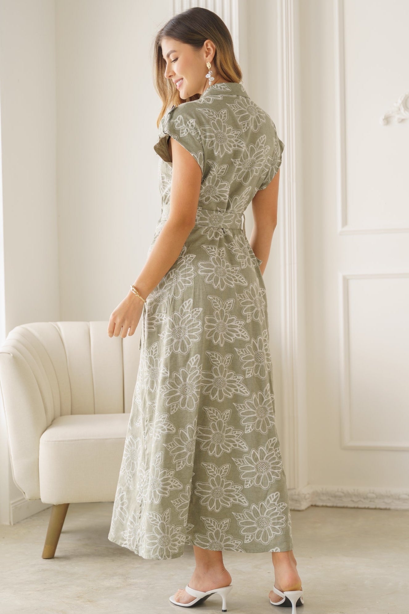 Vestido de mangas - Kobee