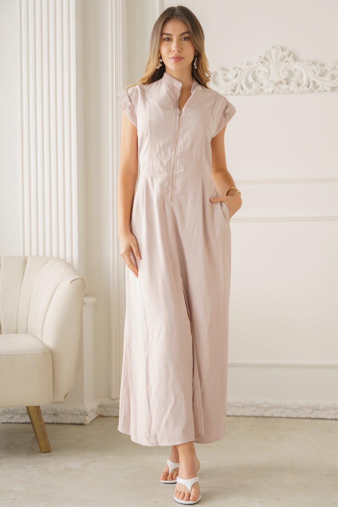 Vestido de Manga Corta - Deisy