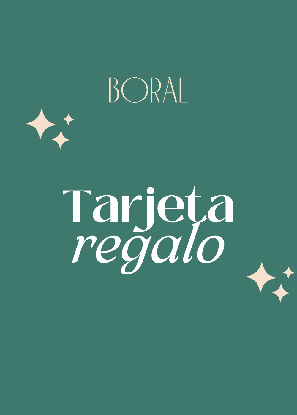 Tarjeta Regalo BORAL: DESDE