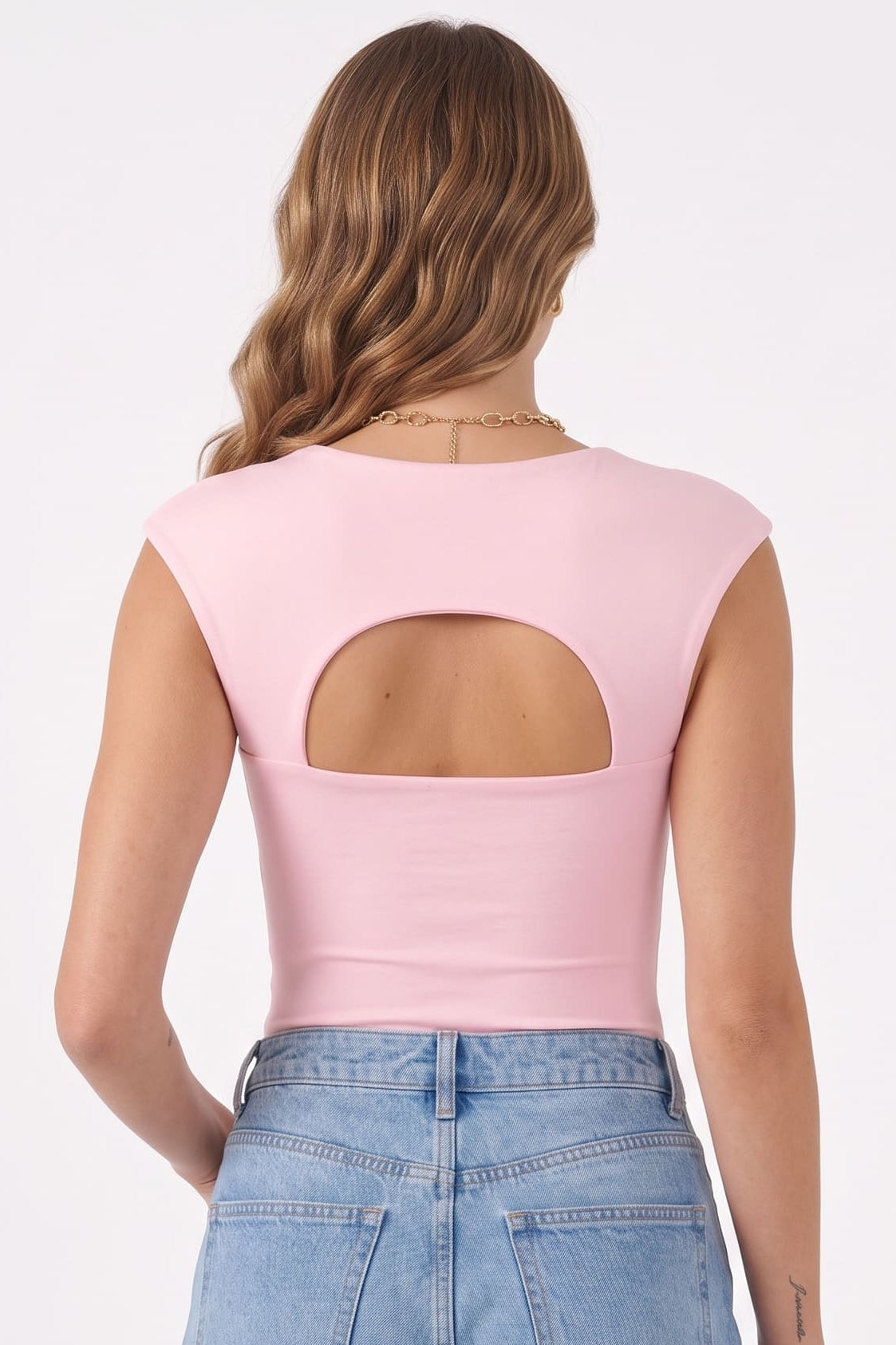 Body Basico Bela Rosado