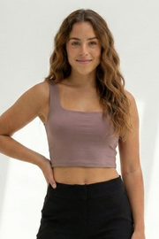 Blusa Corta talla U - Palo rosa