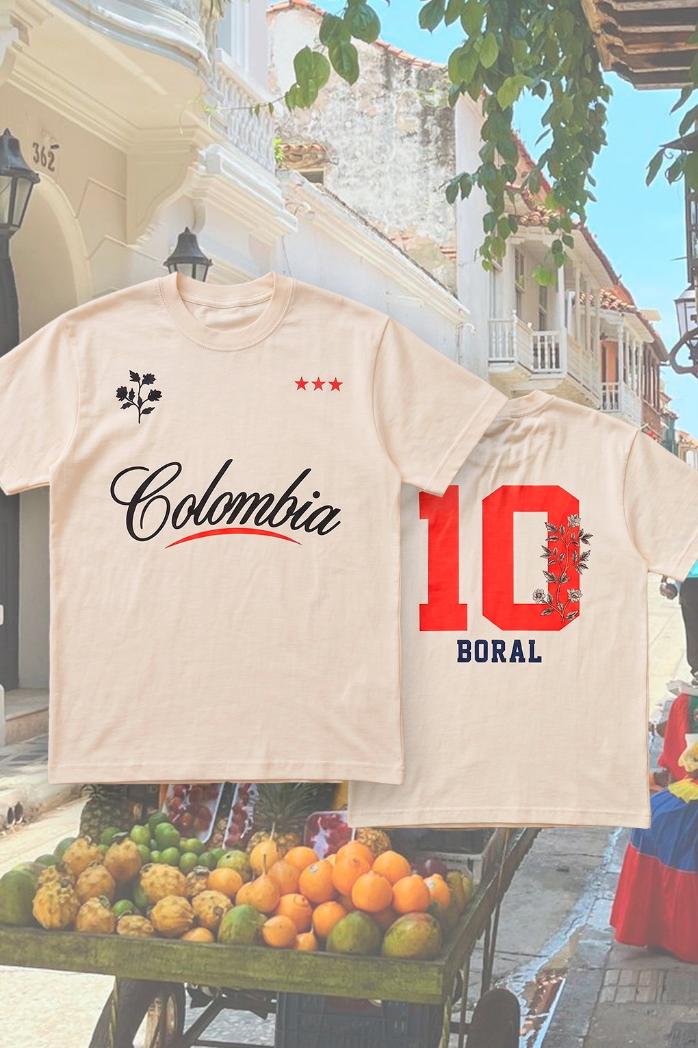 Camiseta de Colombia - Mujer