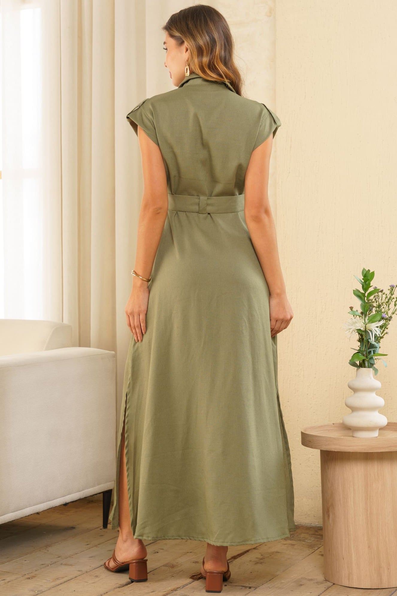 Vestido largo elegante mujer - Capri