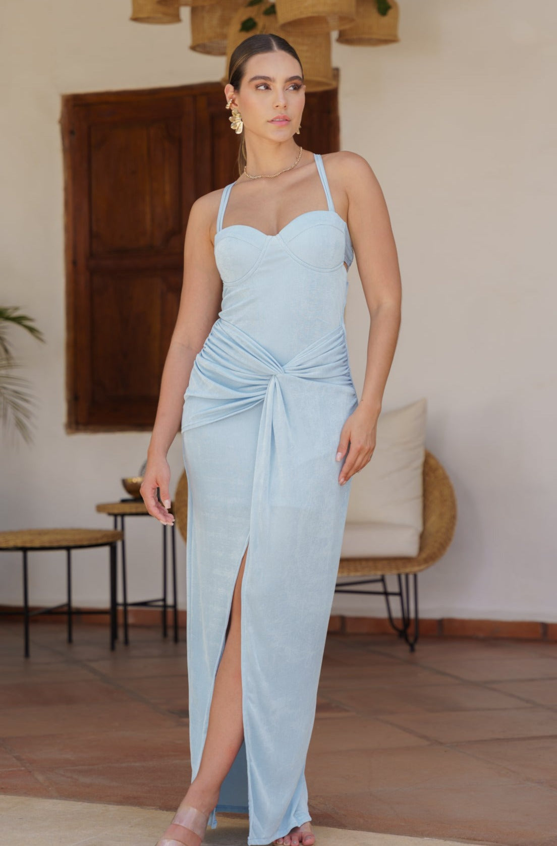 Vestido elegante mujer- Amatista