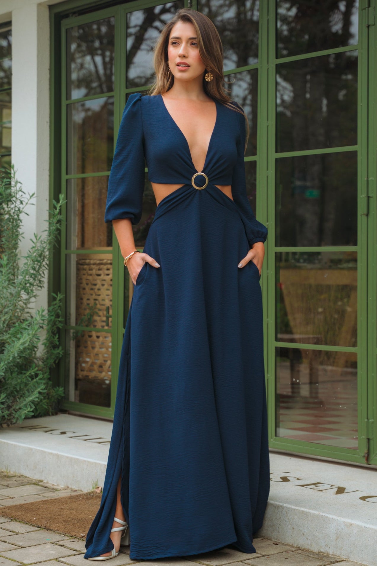 Vestido Largo Elegante - Melba