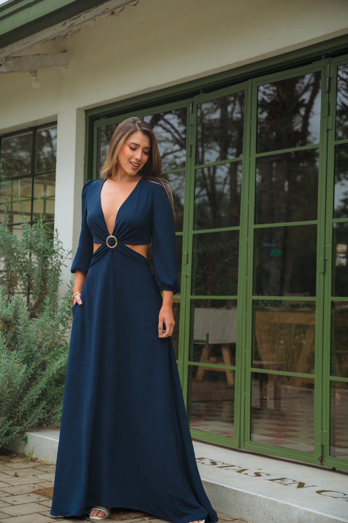 Vestido Largo Elegante - Melba