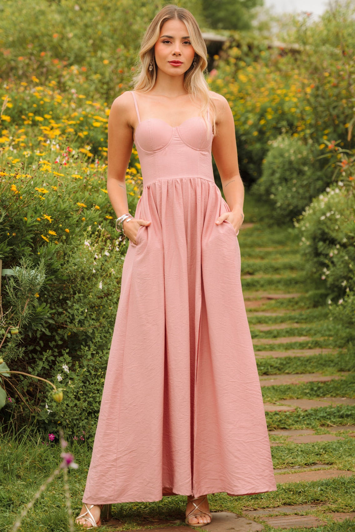 Vestido Largo Elegante - Moly