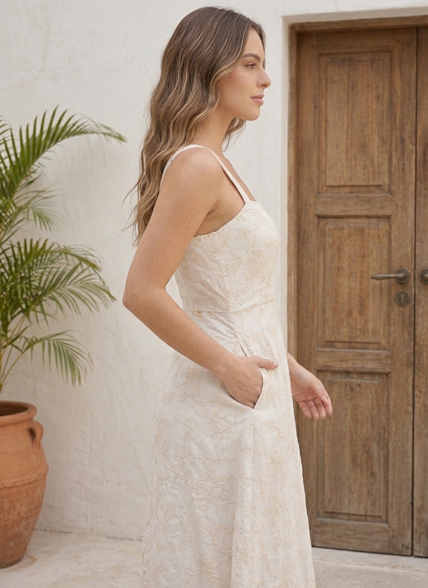 Vestido Playero blanco - Coco