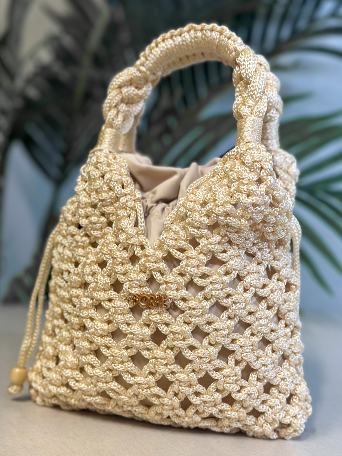 Bolso Macramé - Perla