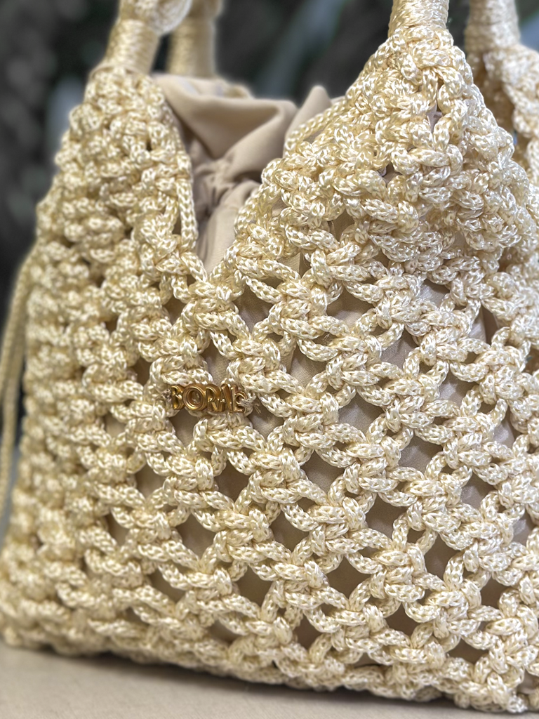 Bolso Macramé - Perla