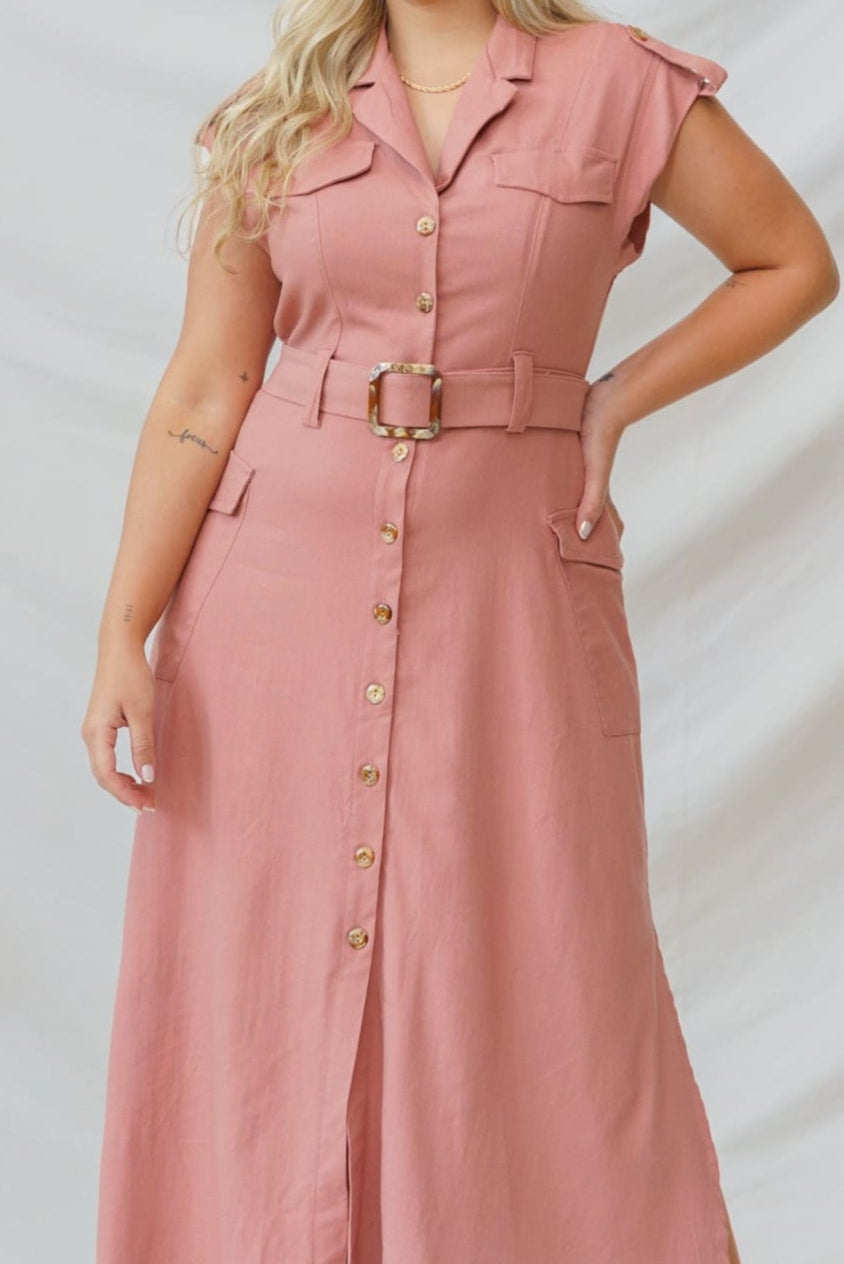 Vestido largo elegante mujer - Lima