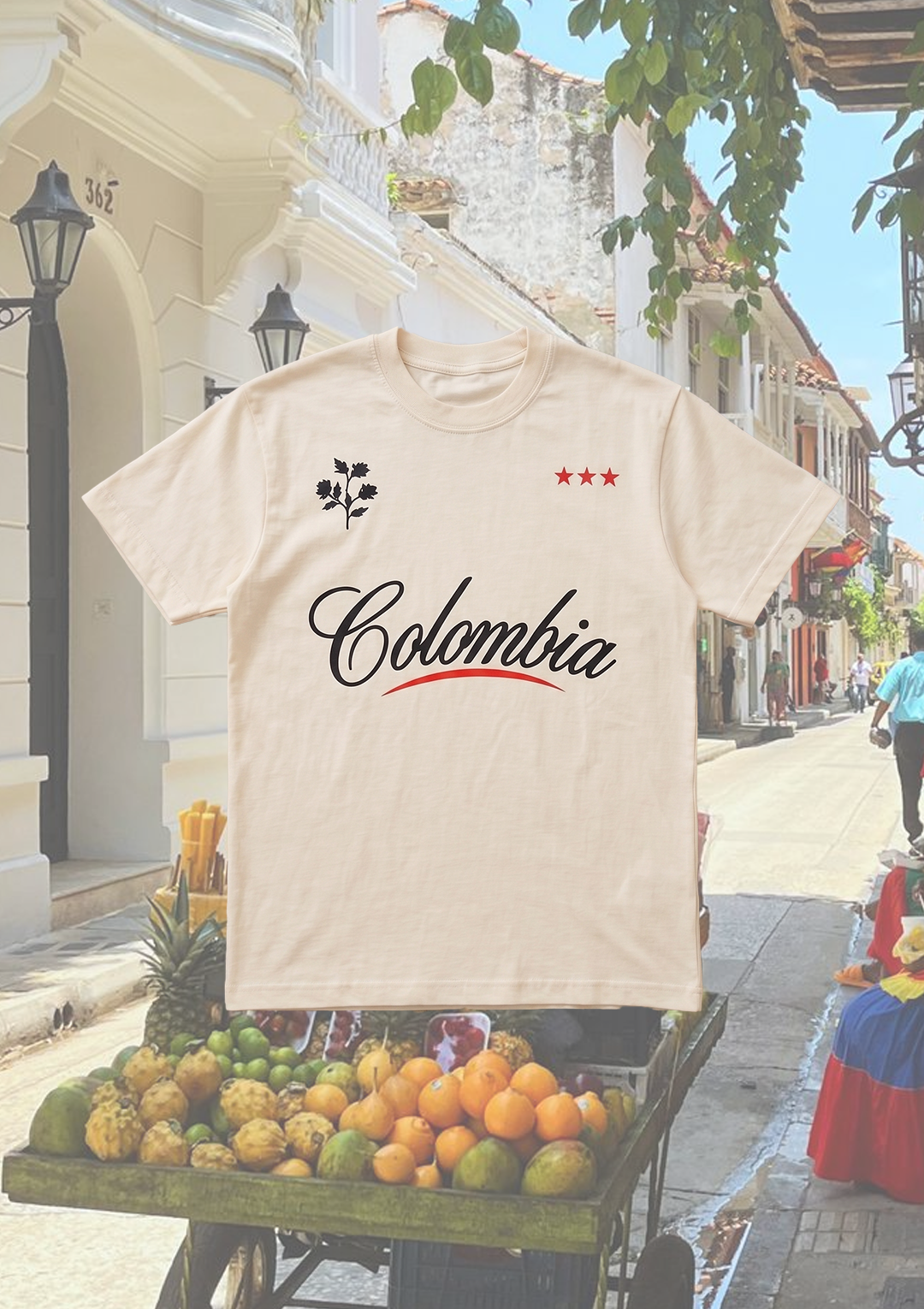 Camiseta de Colombia - Mujer