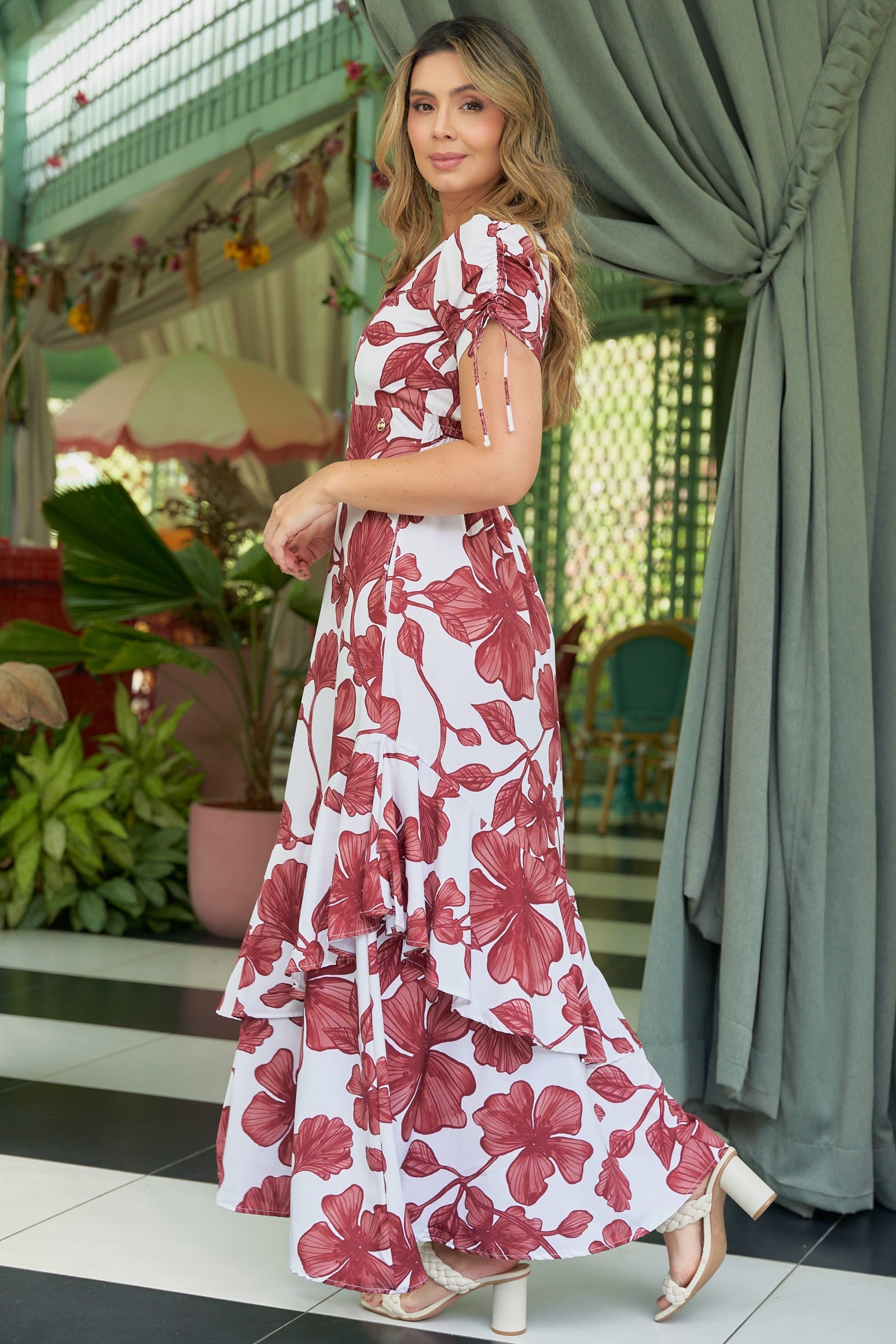 Vestido Manga Corta - Mirian