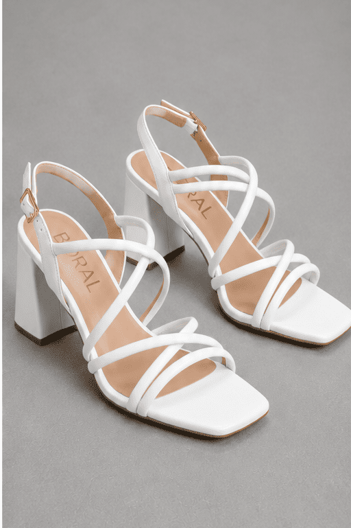 Tacon Blanco Con Cuerda