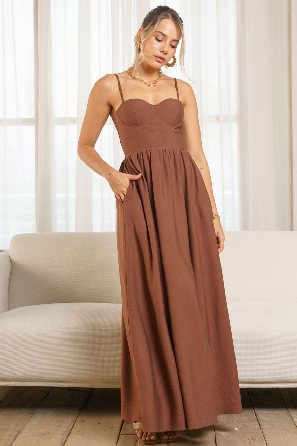 Vestido elegante mujer - Tina