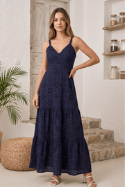 Vestido Playero Azul- Oasis