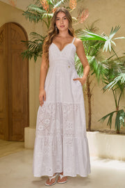 Vestido Playero blanco - Oasis
