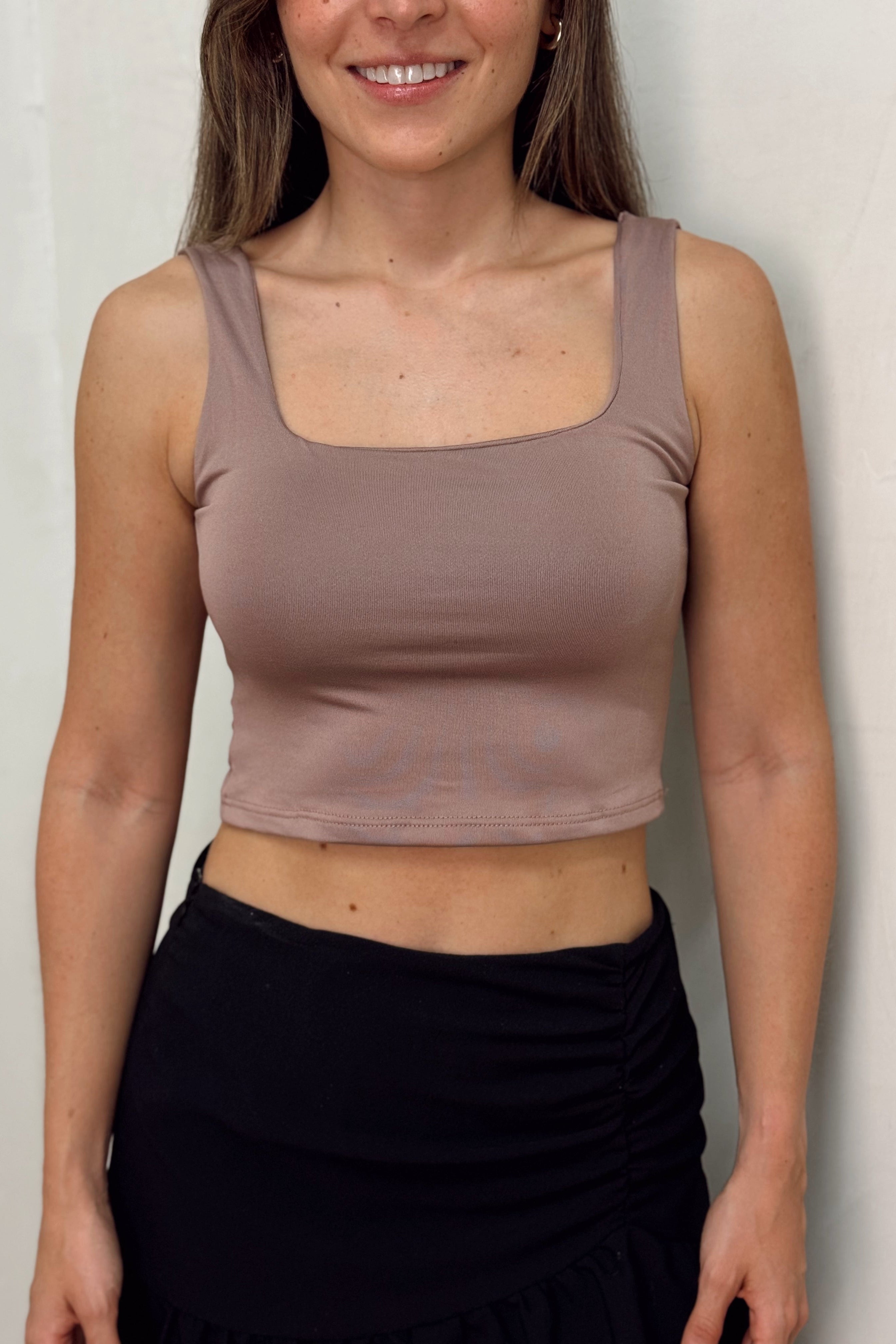 Blusa Corta talla U - Palo rosa