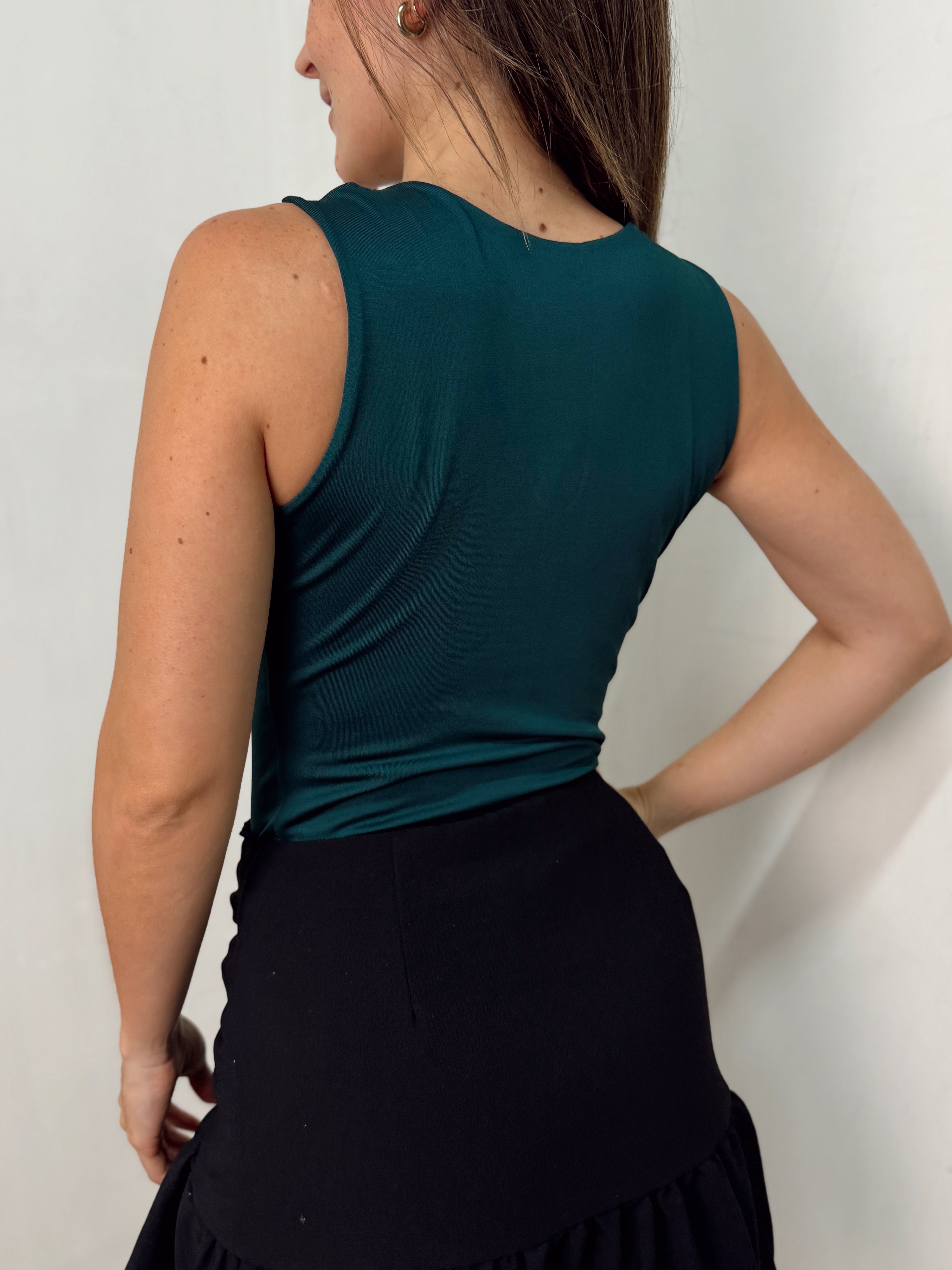 Body de moda- Verde